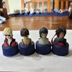 ガンダム キャラクター ペットボトルキャップ フィギュア 4体セットのサムネイル