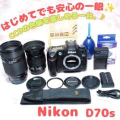 ✨Nikon D70s✨標準＋望遠セット 味のある写り CCDならではの発色
