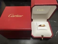 美品Cartier カルティエ ラブリング K18PG 750 49 純正ケース - メルカリ