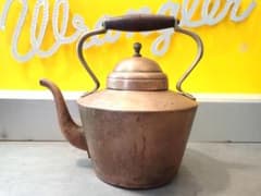 アンテイーク DOURO 銅製ケトル ポルトガル製 ウッド持ち手 アンテイーク DOURO 銅製ケトル ポルトガル製 ウッド持ち手 - メルカリ