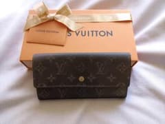 正規品美品！LOUIS VUITTON 長財布M61725(旧型)のサムネイル