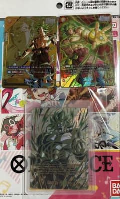 ドラゴンボール フュージョンワールド ブロリー 3枚セットのサムネイル