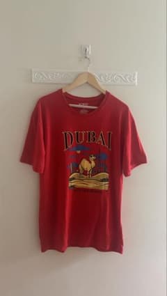 DOBAI 競馬 ドバイワールドカップ Tシャツ 半袖 赤 RED レッド S DUBSHI ドバイ プリント 半袖 Tシャツ レッド 赤 2XL - メルカリ