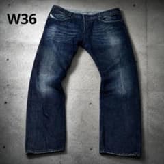 DIESEL SLAMMER W36 デニムパンツ ストレート ボタンフライ - メルカリ