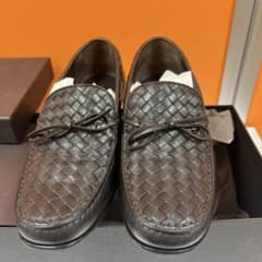 Bottega Veneta ダークブラウン ローファーのサムネイル