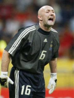 ファビアン・バルテズ フランス代表 GK ユニフォーム 16番 Barthez