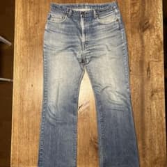 70年後半 ヴィンテージLEVIS 517 赤タブ シングル 黒カンヌキ仕様のサムネイル