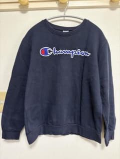 Champion チャンピオン スウェット トレーナー ネイビー メンズ　紺のサムネイル