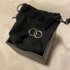 Tom Wood Classic Hoops Small フープピアス　シルバーのサムネイル