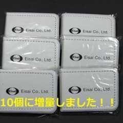 レザー調ミニ付箋ブック 10個セットのサムネイル