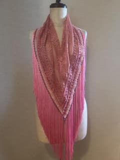 新作☆春カラー☆フラメンコシージョフリンジ衣装 ピンク 新作☆春カラー☆フラメンコシージョフリンジ衣装 ピンク - メルカリ