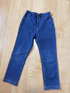 anyfam キッズ デニム風パンツ ブルー 100cmのサムネイル