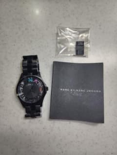 MARC BY MARC JACOBS ブラック腕時計のサムネイル