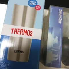 未使用　THERMOSサーモスタンブラーと動物製氷器