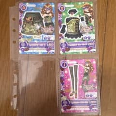 アイカツ ヒメミリタリーコーデ 3枚セット 光石 織姫のサムネイル