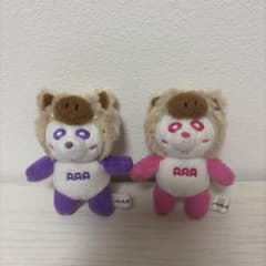 AAA え〜パンダ ぬいぐるみ マスコット 2体セットのサムネイル
