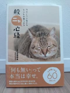 般ニャ心経 ラクに生きるヒントが見つかる　作者サイン入りのサムネイル
