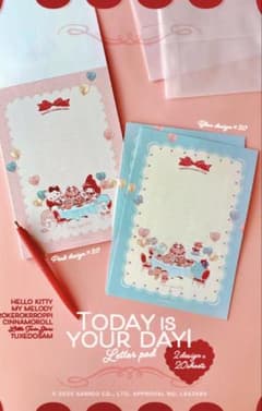 オカッパラバー 伊勢丹 サンリオ okappalover レターパッド 便箋