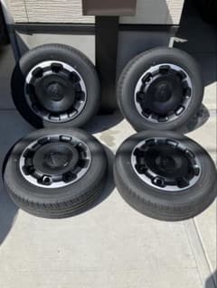トヨタ シエンタ タイヤホイールセット 新車外し - メルカリ