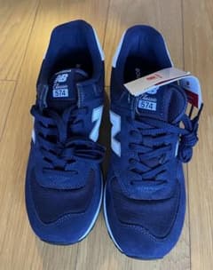 New Balance 574 スニーカー ネイビーのサムネイル