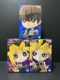 遊戯王 Q posket 闇遊戯 武藤遊戯 海馬瀬人 3個セット フィギュア