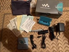 SONY MZ-E707 MDウォークマン 動作品 箱説付のサムネイル