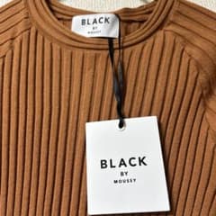 定価8500円BLACK by moussy 新品タグ付きニットのサムネイル
