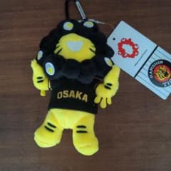 阪神タイガース ミャクミャクぬいぐるみカラビナ付 OSAKA - メルカリ