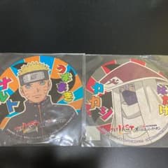 NARUTO 大江戸温泉 ゲーム特典メンコ2枚セットのサムネイル