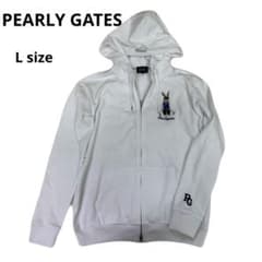 美品 PEARLY GATES トラッドラビット ウサギ フルジップパーカー