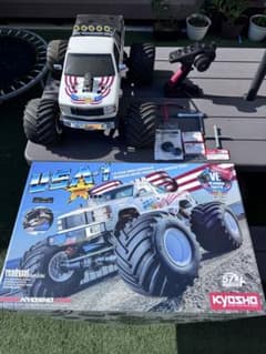 KYOSHO USA-1 VE 1/8 ラジコン モンスタートラック 中古 - メルカリ