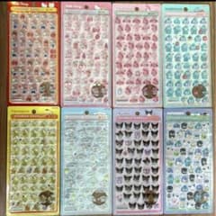 正規品 ボンボンドロップシール ミニ サンリオ 全8種コンプリート