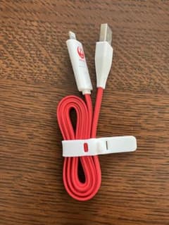 JAL USB to typeC＆lighteningケーブル iPhoneのサムネイル