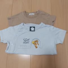 半袖ロンパース　2枚セットのサムネイル