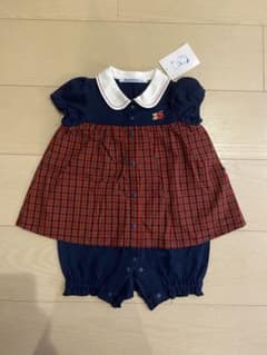 ファミリア　袖付きロンパース　女の子