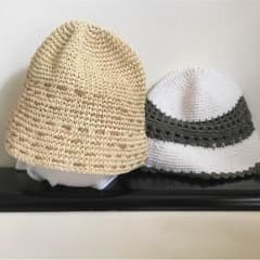 レディース 帽子 ふたつセットのサムネイル