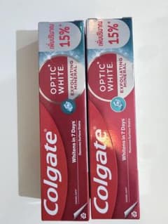 Colgate Optic White Exfoliating 46g 2本のサムネイル