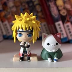 NARUTO 웨이브 미나토 우즈마키 쿠시나 캡슐 토이 냐르토