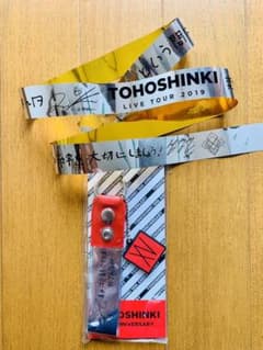 東方神起 15th Anniversaryグッズ　銀テープストラップのサムネイル