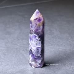 ドリームアメジスト 紫水晶 ポイント 六角柱 タワー ヒーリング
