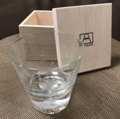 《エイっ‼︎さん専用》【未開封】富士山ロックグラス　桜切子　新品未使用 1個のサムネイル