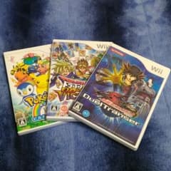 Wiiソフトポケパーク、ドラクエ、遊戯王のサムネイル