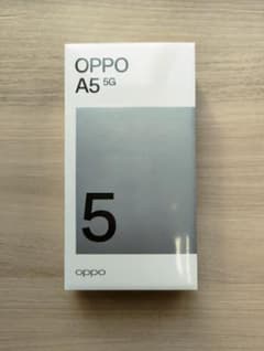 新品未開封 OPPO A5 5G ホワイト 128GB 本体のサムネイル