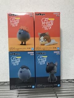 ハイキュー　Fluffy Puffy ヒナガラス　ケンマネコ　フィギュア