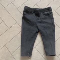 ZARA Baby パンツ　ブラックデニム風のサムネイル