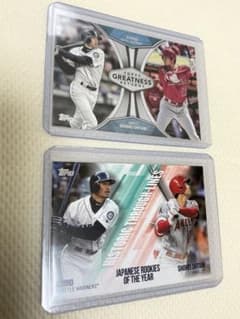イチロー & 大谷 選手 コラボカード 2種類 - メルカリ