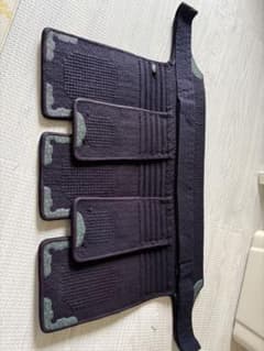 ケンケン様用　新品、未使用　剣道 垂 紺色 剣道具 武具　手縫い　和柄一点張りのサムネイル