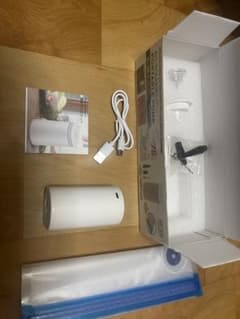 ポータブル真空パック機 USB充電式のサムネイル