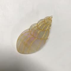 ヘアクリップ　巻き貝　小のサムネイル