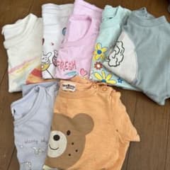ベビー服　80〜90 7枚セットホットビスケット含むのサムネイル